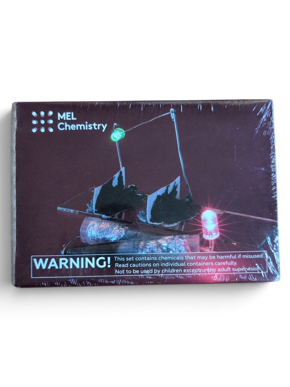 Chemistry Electronics Kit - Maroon Box with LED Accents